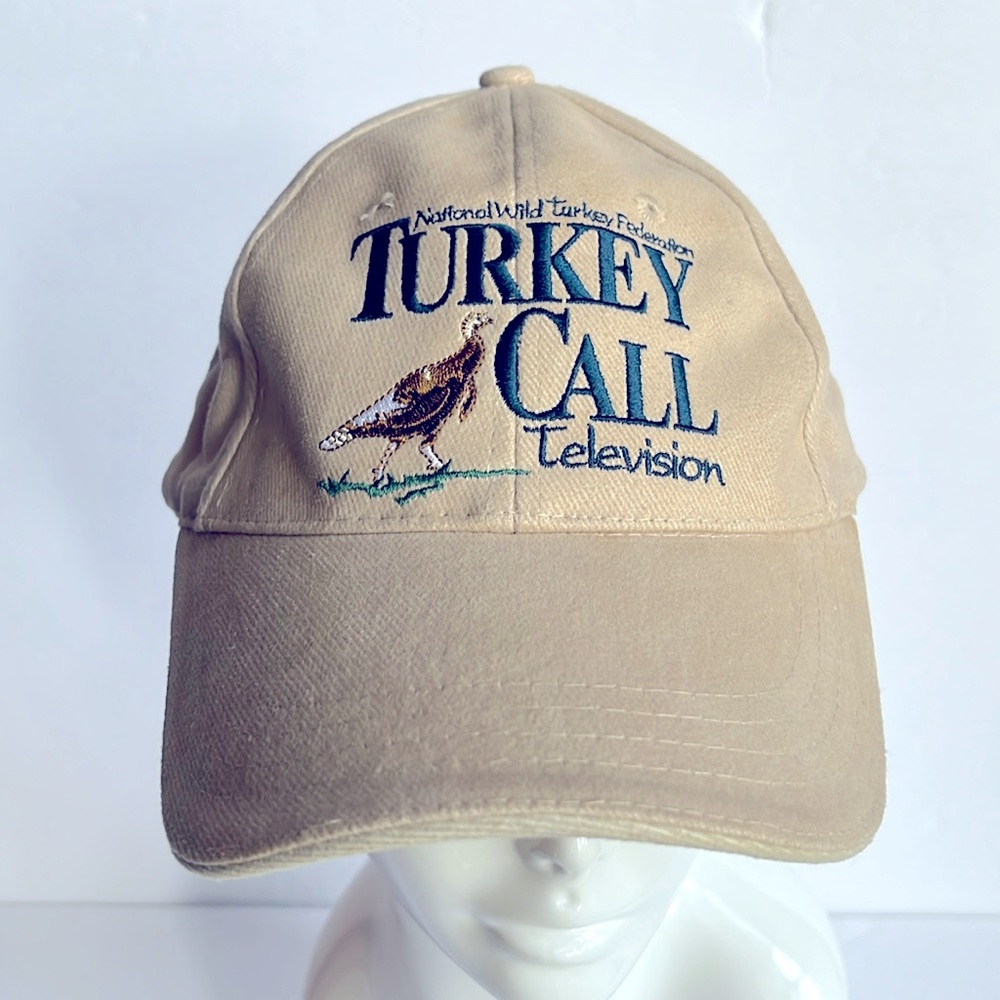 Turkey Call Television Ball Cap Hat National Wild Turkey Federation Embroidered